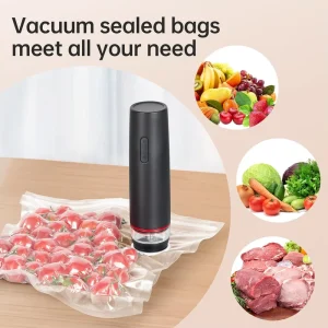 Food Grade PA+PE Vacuum Sealer Bags Air Valve BPA Free Reusable Textured Storage Baby Food Meal Prep Heavy Duty