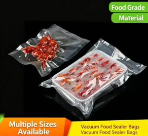 Food Grade PET Vacuum Sealer Bags BPA Free Heavy Duty Food Storage Sous Vide Long term Preservation