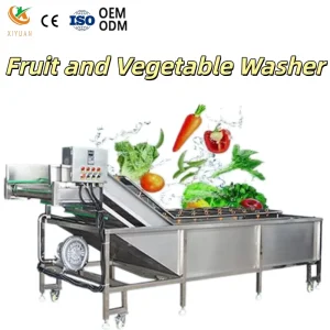 Food Grade SUS304 Industrial Vegetable Cleaner Smart Food Purification Terminal for Canteen