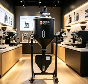 Food Grade Stainless Steel Coffee Bean Destoner High Capacity 200 300kg h Stone Remover 99.9% Separation Efficiency