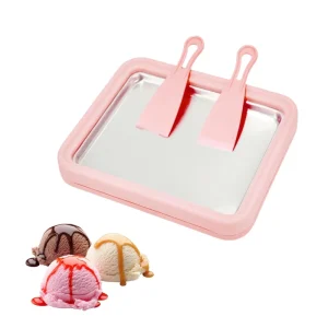 Food Grade Stainless Steel Instant Ice Cream Maker Rolled & Soft Serve Machine for Home Use
