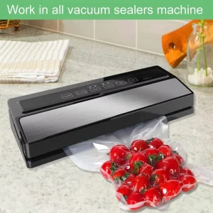 Food Grade Textured Vacuum Sealer Bags Heavy Duty Airtight Storage Bags for Vacuum Sealing & Food Preservation