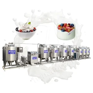 Food Grade Yogurt Production Line Small Scale Automatic Yogurt Maker Making Machine