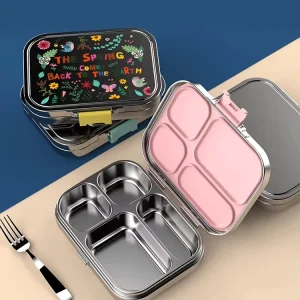 Food Heated Lunch Box Electric Food Electric Lunch Box Heater Rectangle Rechargeable Factory Compartments Bpa Free