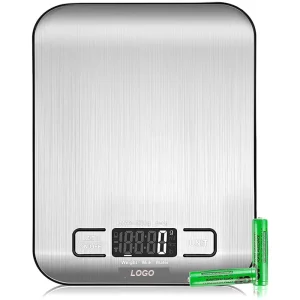 Food Kitchen Scale Digital Grams and Ounces for Weight Loss Baking Cooking Coffee and Meal Prep Small 304 Stainless Steel