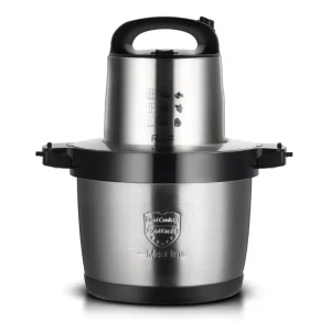 Food Processor 6.0L 1100W Stainless Steel Meat Grinder Vegetable Chopper 360 Degree Mixing Machine A.81659