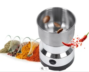 Food Processor Multifunction Mini Grain Grinder Electric Coffee Grinder Stainless Electric Coffee Bean Grinding Machine