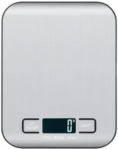 Food Scale Digital Kitchen Scale with LCD Display Weight Grams and Ounces for Baking Cooking and Meal Prep 304 Stainless Steel