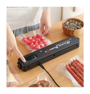 Food Vacuum Sealer Automatic Commercial Household Packaging Machine Electric Preservation Plastic Sealer Gift