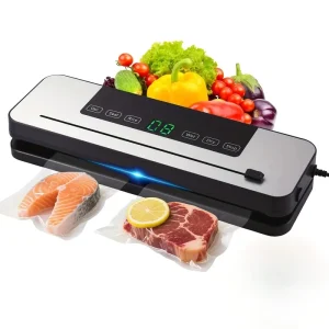 Food Vacuum Sealer Machine Automatic Vacuum Sealer with Dry & Moist Modes for Sous Vide & Kitchen Food Storage
