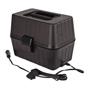 Food Warmer Electrical Table Top Set Insulated Display 3 Pieces Plastic 12V Gift Box Lunch Hot Pot