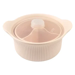 Food grade Silicone 3 Layer Stove Steamer Soup Pot Microwave Steamer Easy Clean Kitchen Pot
