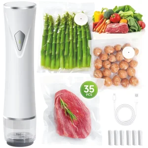 For Cross Border Handheld USB Portable Fast Charging Vacuum Sealer with Air Extraction for Food Storage Bags