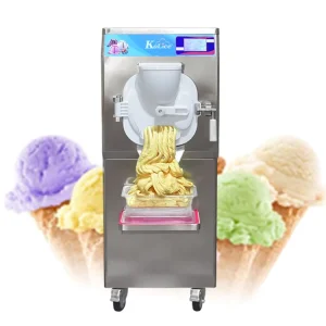 For Italian Gelato Ice Cream Making Machine 48L/H Commercial Hard Ice Cream Maker for Milk Fruit Stainless Steel