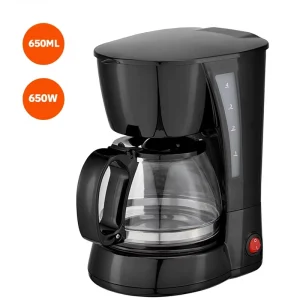Foreign Trade Cross Border Household Small Portable Electric Coffee Machine Office American Style Automatic Drip Filter Thermal
