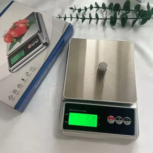 Foreign Trade English Kitchen Scale Household Small Precision Electronic Scale 10kg Weighing Portable Baking Scale Gram Scale