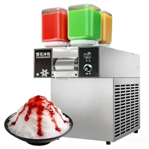 Four Barrels BINGSU Snow New Taiwan Commercial Ice Shaving Crushers Shaver Flaker Machine Snow Ice Cream Machine