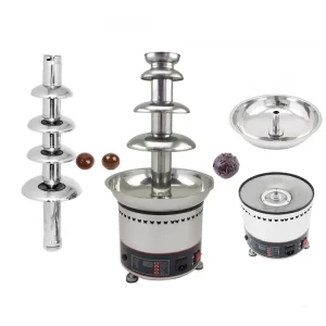 Four Layer Chocolate Fountain Chocolate Waterfall Maker Machine for Sale