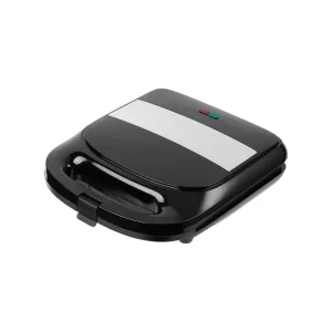 Four Slice Sandwich Waffle Maker with Grill Plate Dual Zone Cooking Non Stick Coating Kitchen Appliance
