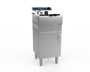 Free Standing Electric Deep Fryer Big Capacity Kitchen Equipment Restaurant Use Potato Chip Frying Machine With Cabinet