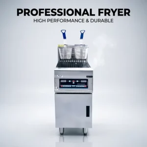 Free Standing Electronic Restaurant Commercial Deep Fryer 28 Litre Electric Fryer Machine
