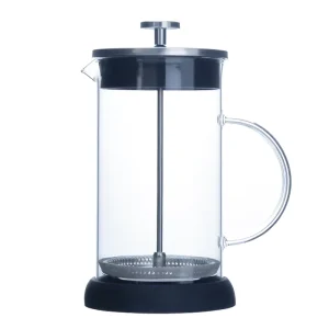 French Press Borosilicate Glass Coffee French Press 350ml Stainless Steel Prensa Francesa With Handle