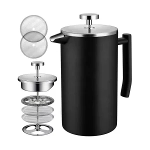 French Press Coffee Maker 304 Stainless Steel
