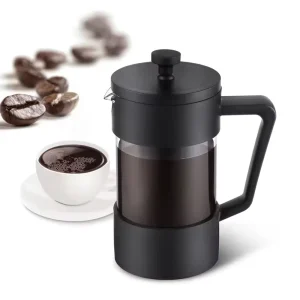 French Press Coffee Maker 350ML 600ML 1000ML High Borosilicate Glass House Coffee Brewer Milk Foam Frother Coffee Accessories