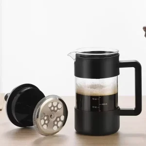 French Press Coffee Tea Maker Set with Coffee Pot Hand Drip Filter Cold Brew Device Tea Cup