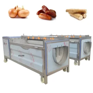 Fresh Potato Carrot Brush Peeling Washing Machine Palm Dates Cleaning Peeler Washer Machine