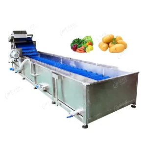 Fruit and Vegetable Cleaning Machine Fruit Washer Potato Washing Machine