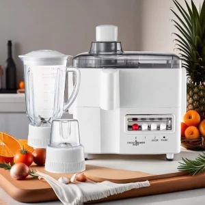 Fruits Juicer Food Mixer Meat Grinder 4 in 1 Blender Machine for Smoothies, Baby Food