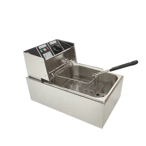 Fryer Commercial Electric Multifunctional Fryer Adjustable Thermostat No Fumes Chicken French Fries Machine
