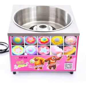 Full Automatic Business Cotton Candy Floss Vending Making Machine