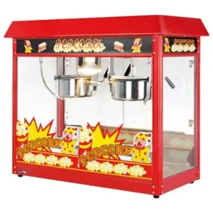 Full Automatic Double Pot Large Scale Home Thermal Fuse for Popcorn Making Machine