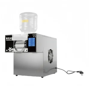 Full Automatic Electric Snowflake Snow Ice Slicer Maker Machine Yogurt Ice Cream Crusher