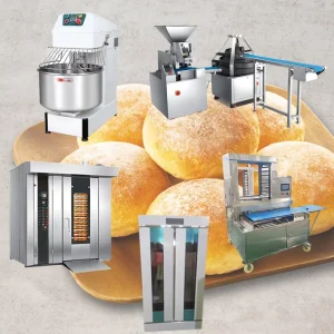 Full Automatic Hamburger Bread Making Machine Dough Ball Making Machine Bread Production Line