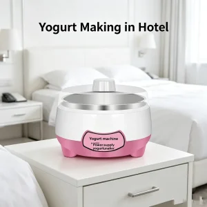 Full Automatic Mini Yogurt Maker Intelligent Constant Temperature Yogurt Natto Machine with Stainless Steel Liner for Home Gift