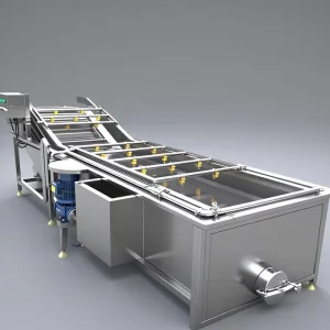 Full Automatic Vegetable Fruit Washing Processing Line for Root Leafy Vegetables Asparagus