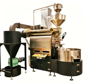 Full Stainless Steel 20kg Electric Coffee Roasting Machine Built In Bean Gravity Stone Separator Digital Precise Household