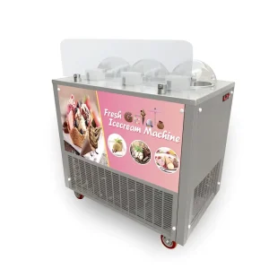 Full Stainless Steel Commercial Hard Ice Cream Gelato Machine Hard Ice Cream Machine
