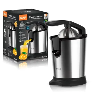 Full automatic Electric Stainless Steel Fresh Squeezing Orange Juicer 180W 400mL Capacity 12000 RPM Household & Hotel Use