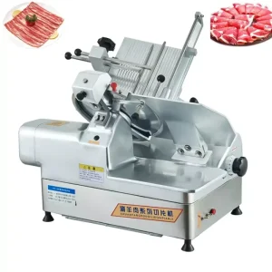 Fully Automatic Commercial Frozen Meat Slicer Deli Meat Slicer Meat Grinder Slicer Stainless Steel High Capacity