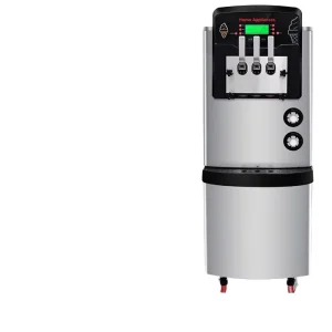 Fully Automatic Commercial Ice Cream Machine High Expansion Freshness Preservation Pre-cooling Cone Maker Electric