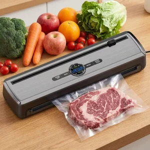 Fully Automatic Electric Food Vacuum Sealer Powerful Household Vacuum Sealing Machine with Bags