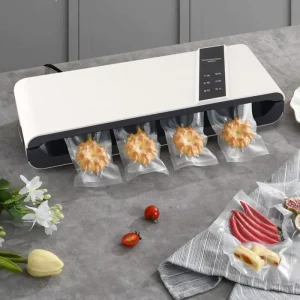 Fully Automatic Food Vacuum Sealer Household Vacuum Preservation Sealing Machine Compact Vacuum Packer