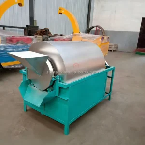 Fully Automatic Gear Seed Soybean Wheat Roasting Machine with Flour Mill Function for Seed & Nut Roasting
