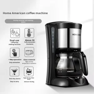 Fully Automatic Home American Drip Espresso Coffee Machine Portable