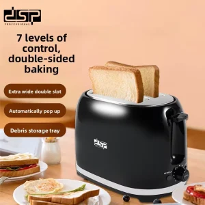 Fully Automatic Household Bread Maker Toaster 1 lb Capacity 800 W Class Energy Efficiency Timer Function English Operating
