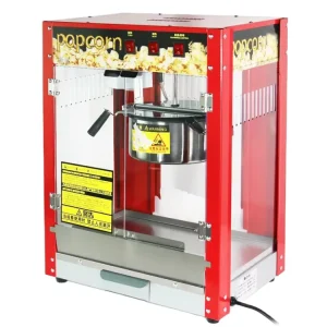 Fully Automatic Luxury Popcorn Machine Snack Food Popcorn Maker Machine Stainless Steel